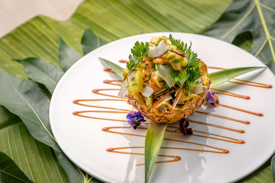 Dining at La Cigale Estate Seychelles
